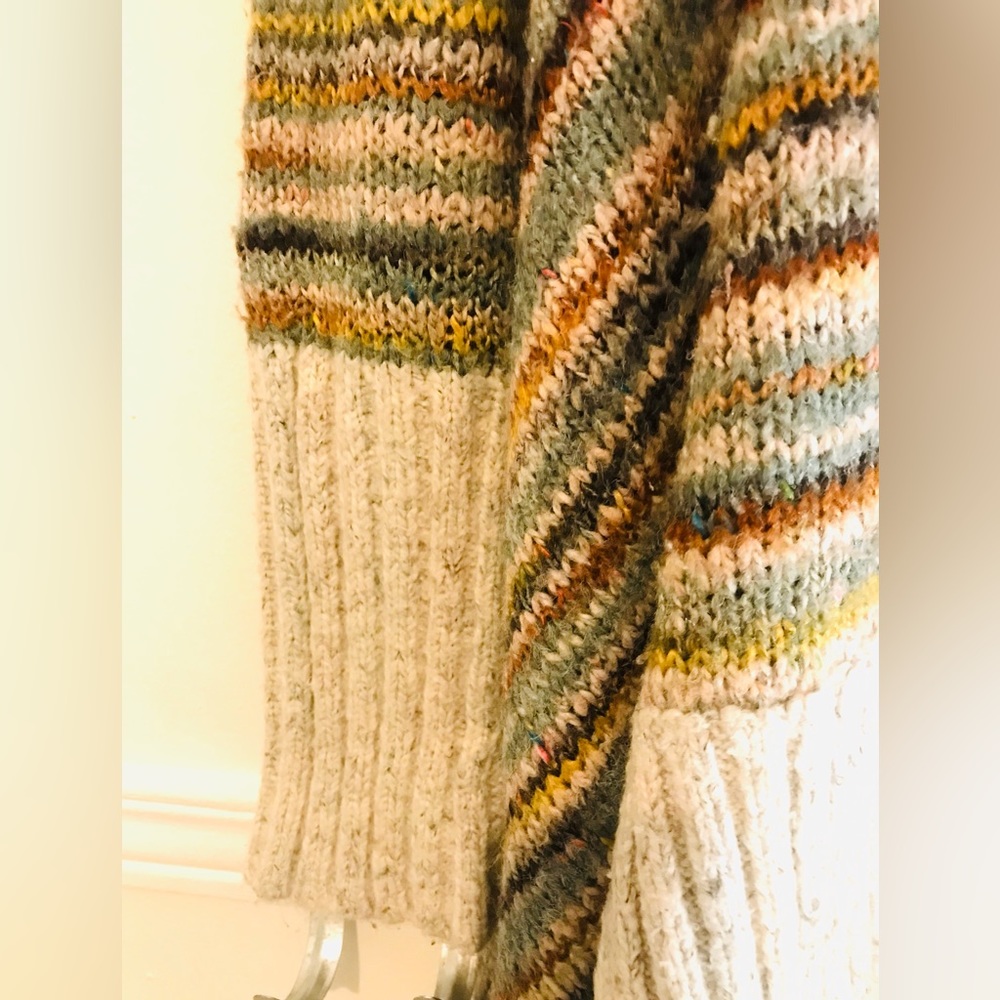 Line brand open waterfall cardigan